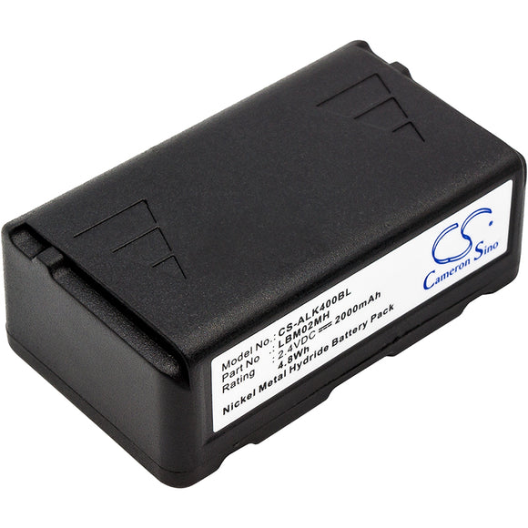 Battery for Autec LK4 ARB-LBM02M, LBM02MH 2.4V Ni-MH 2000mAh / 4.80Wh