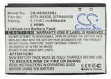 Battery for USCellular TXT8045 BTR8045B 3.7V Li-ion 800mAh / 2.96Wh