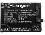 Battery for BBK Vivo Y51 Dual SIM B-95, BK-B-95 3.8V Li-Polymer 2300mAh / 8.74Wh