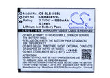Battery for BLU S450 C635404170L 3.7V Li-ion 1550mAh / 5.74Wh