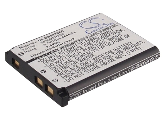 Battery for Sony Bluetooth Laser Mouse 4-268-590-02, SP60, SP60BPRA9C 3.7V Li-io