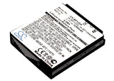 Battery for Samsung HMX-Q20EDC AD43-00197A, BP125A, IA-BP125, IA-BP125A, IA-BP12