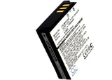 Battery for Samsung HMX-Q130TP AD43-00197A, BP125A, IA-BP125, IA-BP125A, IA-BP12