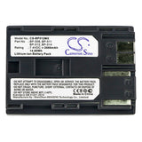 Battery for Canon MV30i BP-508, BP-511, BP-511A, BP-512, BP-514 7.4V Li-ion 2000