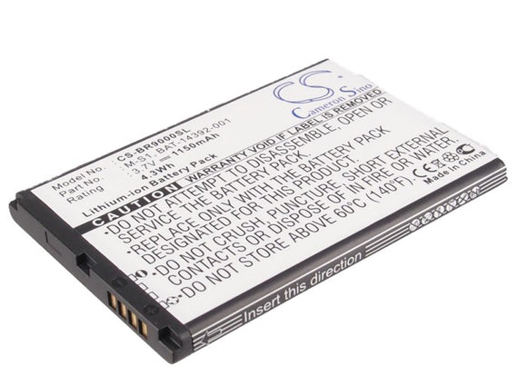Battery for Blackberry Niagara ACC14392-001, BAT-14392-001, M-S1 3.7V Li-ion 115