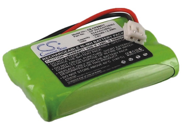 Battery for Sony 6866 3.6V Ni-MH 700mAh / 2.52Wh