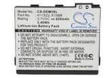 Battery for DELL Aero D986R, H11B01B, H11S22, K158R, OK158R 3.7V Li-ion 920mAh /