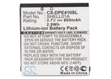 Battery for Doro PhoneEasy 409 Care Clamshell, SHELL01A 3.7V Li-ion 800mAh / 2.9
