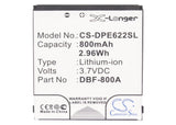 Battery for Doro PhoneEasy 622GSM DBF-800A, DBF-800B, DBF-800C, DBF-800D, DBF-80
