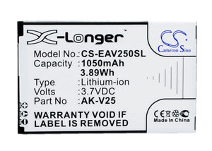 Battery for Emporia Pure AK-V25, AK-V25 (V2.0) 3.7V Li-ion 1050mAh / 3.89Wh