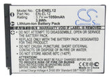 Battery for Nikon Coolpix S70 EN-EL12 3.7V Li-ion 1050mAh / 3.89Wh