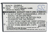 Battery for Nikon Coolpix P340 CP1, EN-EL5 3.7V Li-ion 1200mAh / 4.44Wh