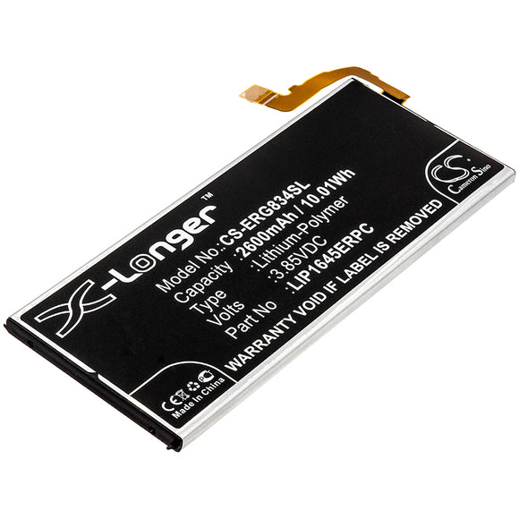 Battery for Sony G8342 LIP1645ERPC 3.85V Li-Polymer 2600mAh / 10.01Wh