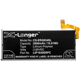 Battery for Sony G8342 LIP1645ERPC 3.85V Li-Polymer 2600mAh / 10.01Wh