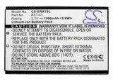 Battery for Sony Ericsson Xperia X2i BST-41 3.7V Li-ion 1500mAh / 5.6Wh