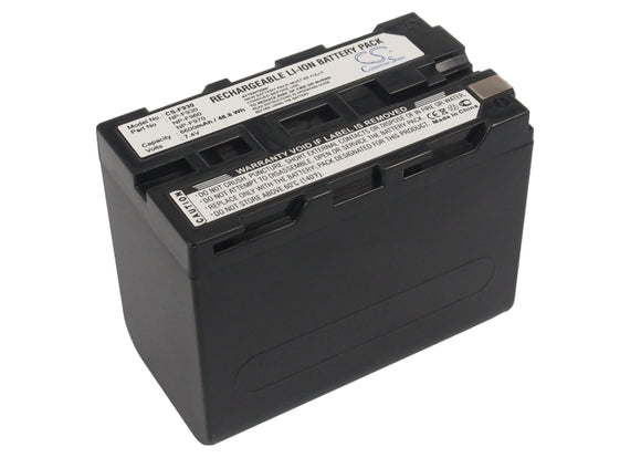 Battery for Sony HVR-V1U NP-F930, NP-F930-B, NP-F950, NP-F950-B, NP-F960, NP-F97