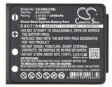 Battery for HBC Radiomatic Keynote BA223000, BA223030, FUB6 3.6V Ni-MH 2000mAh /