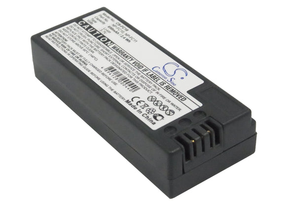 Battery for Sony Cyber-shot DSC-V1 NP-FC10, NP-FC11 3.7V Li-ion 650mAh