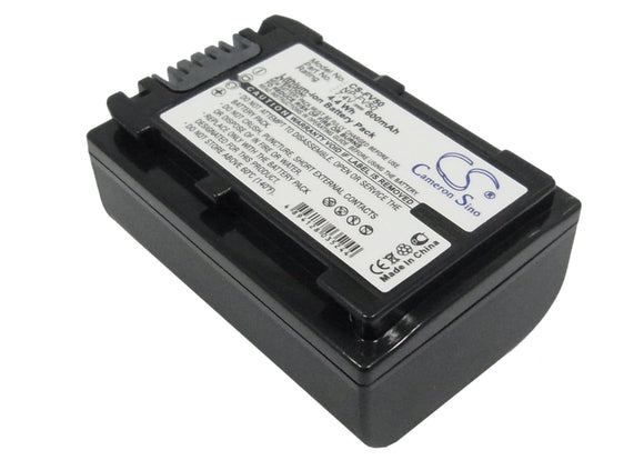 Battery for Sony DCR-SR200 NP-FV50 7.4V Li-ion 600mAh