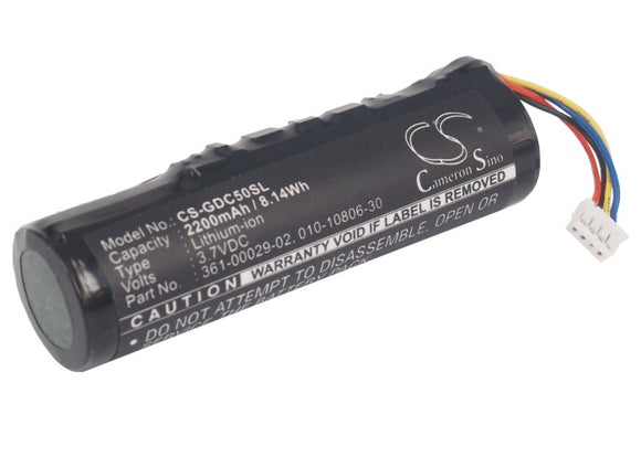 Battery for Garmin TT10 Dog Device 010-10806-30, 010-11828-03, 361-00029-02 3.7V