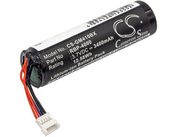 Battery for Datalogic GBT4430 BT-8, RBP-4000 3.7V Li-ion 3400mAh / 12.58Wh