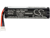 Battery for Gryphon GM4100 128000894 3.7V Li-ion 3400mAh / 12.58Wh