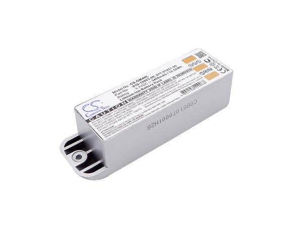 Battery for Garmin Zumo 450 010-10863-00, 011-01451-00 3.7V Li-ion 3400mAh / 12.