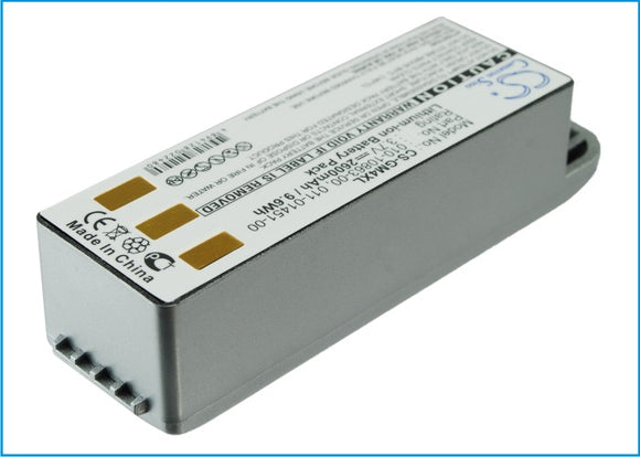 Battery for Garmin Zumo 400 010-10863-00, 011-01451-00 3.7V Li-ion 2600mAh / 9.6