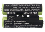 Battery for Garmin Oregon 600t 010-11874-00, 361-00071-00 2.4V Ni-MH 2000mAh / 4