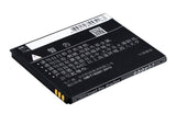 Battery for GIONEE GN128 BL-G016A 3.7V Li-ion 1350mAh / 4.99Wh