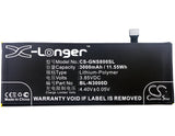 Battery for BLU Pure XR BL-N3000D 3.85V Li-Polymer 3000mAh / 11.55Wh