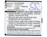 Battery for Gsmart T4 1ICP4-56-74 3.7V Li-ion 1250mAh / 4.63Wh