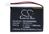 Battery for Golf Buddy Voice GPS Rangefinder PL482730, YK372731 3.7V Li-Polymer 