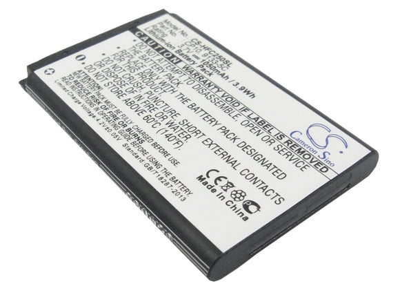 Battery for Tiptel Ergophone 6020 AK54, SD474050A 3.7V Li-ion 1050mAh / 3.89Wh