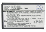 Battery for Auro Comfort 1060 818044179, BP-75LI, V2 3.7V Li-ion 1050mAh / 3.89W
