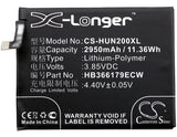 Battery for HUAWEI Nova 2 Dual SIM HB366179ECW 3.85V Li-Polymer 2950mAh / 11.36W
