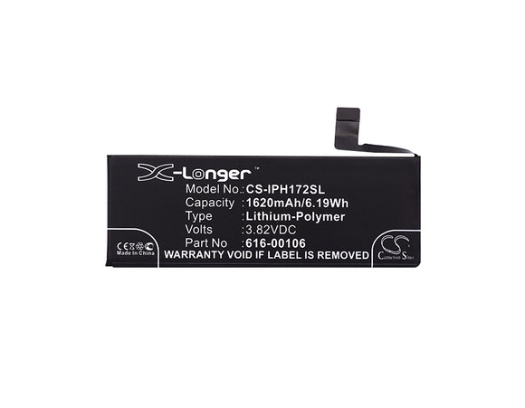 Battery for Apple A1662 616-00106, 616-00107 3.82V Li-Polymer 1620mAh / 6.19Wh