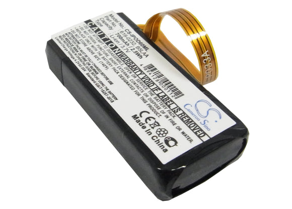 Battery for Apple iPOD Video 80G 616-0232, 696-0106, B5LAA, B6DAH 3.7V Li-ion 70