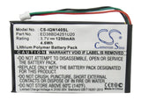 Battery for Garmin Nuvi 1490T Pro ED38BD4251U20 3.7V Li-Polymer 1250mAh / 4.63Wh