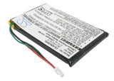 Battery for Garmin Nuvi 252W 010-00621-10, 361-00019-11 3.7V Li-Polymer 1250mAh