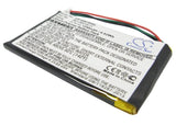 Battery for Garmin Nuvi 765 361-00019-11, 361-00019-40 3.7V Li-Polymer 1250mAh /