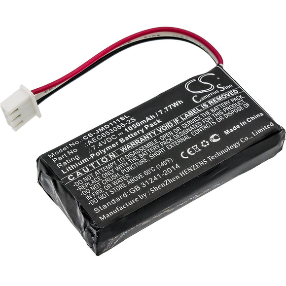Battery for JBL Flip AEC653055-2S 7.4V Li-Polymer 1050mAh / 7.77Wh