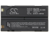 Battery for Trimble SPS880 Receiver 29518, 38403, 46607, 52030, 92600, 92670, C8