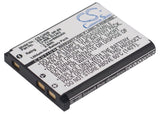 Battery for Casio Exilim Zoom EX-Z33PKEBC NP-80, NP-82 3.7V Li-ion 660mAh / 2.44