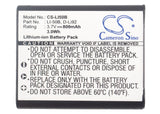 Battery for GE 10502 PowerFlex 3D GB-50, GB-50A 3.7V Li-ion 800mAh / 2.96Wh