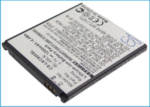 Battery for LG SU870 BL-48LN 3.7V Li-ion 1200mAh / 4.44Wh