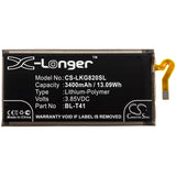 Battery for LG LMG820QM7 BL-T41 3.85V Li-Polymer 3400mAh / 13.09Wh