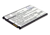 Battery for LG Optimus Zone 2 BL-44JH, EAC61839001, EAC61839006 3.7V Li-ion 1200