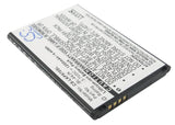 Battery for LG E730 Victor 1ICP5-44-65, BL-44JN, EAC61679601, EAC61700012 3.7V L
