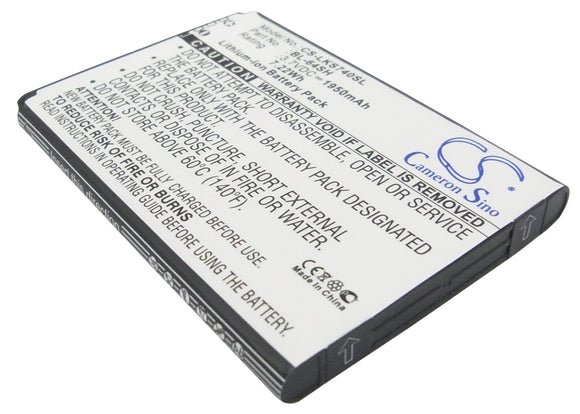 Battery for LG LS740 BL-64SH 3.7V Li-ion 1950mAh / 7.22Wh